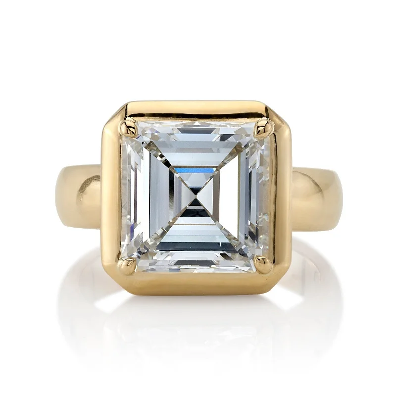 ladies classic gold rings-CORI