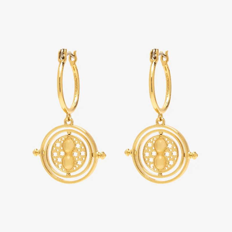 ladies classic stud earrings-Time Turner™ Hoop Earrings