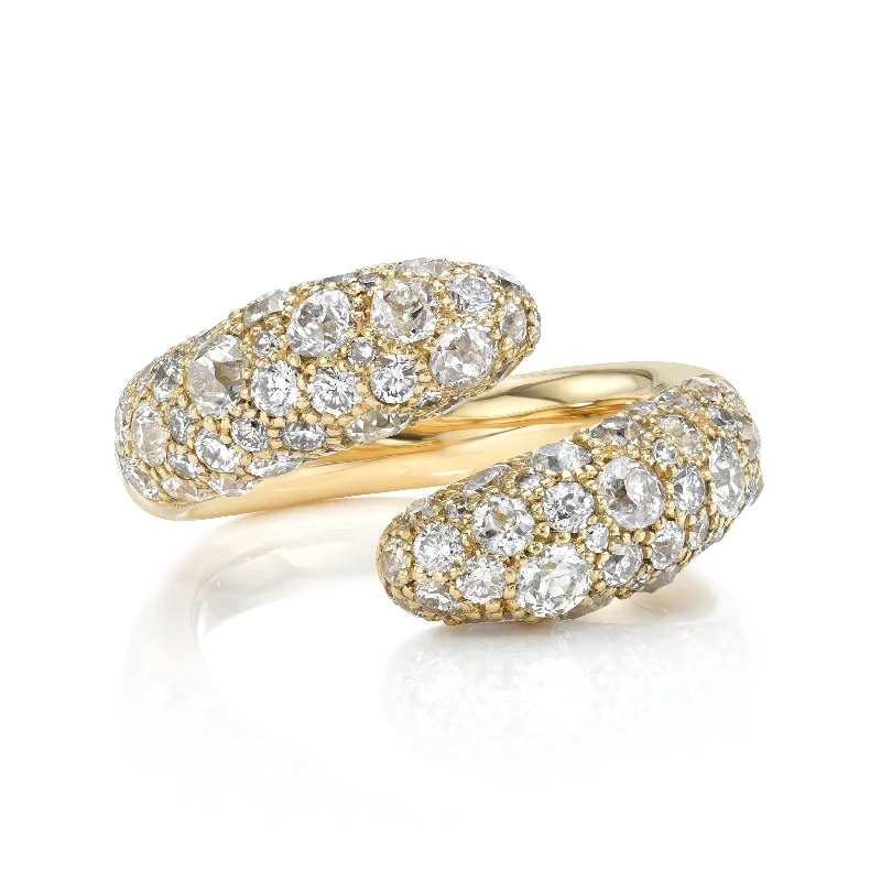 ladies luxury rings-EVE COBBLESTONE DUO