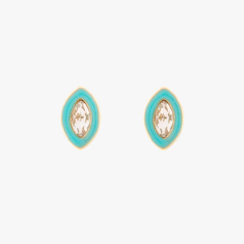 ladies elegant drop earrings-Cerulean Stud Earrings