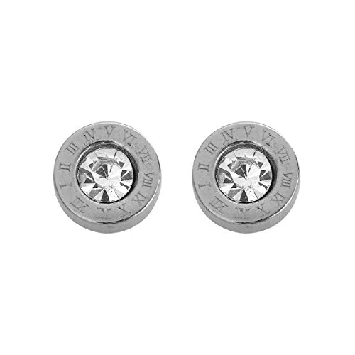 ladies stylish earrings-SEXY SPARKLES stainless steel stud earrings for girls teens women jewelry Hypoallergenic