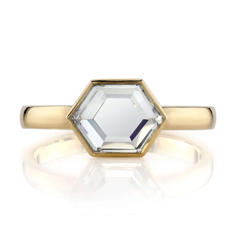 ladies vintage diamond rings-WYLER