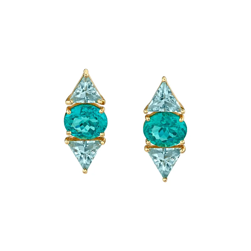 ladies opal earrings-Astraea Earrings