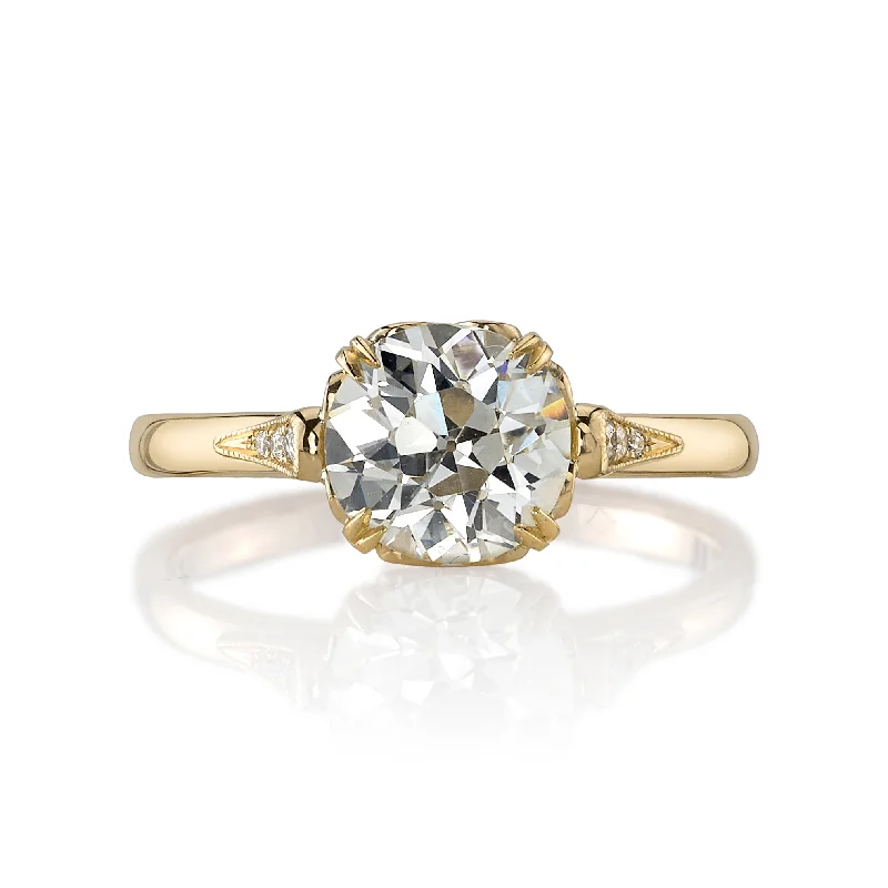 ladies art deco rings-SYDNEE WITH DIAMONDS